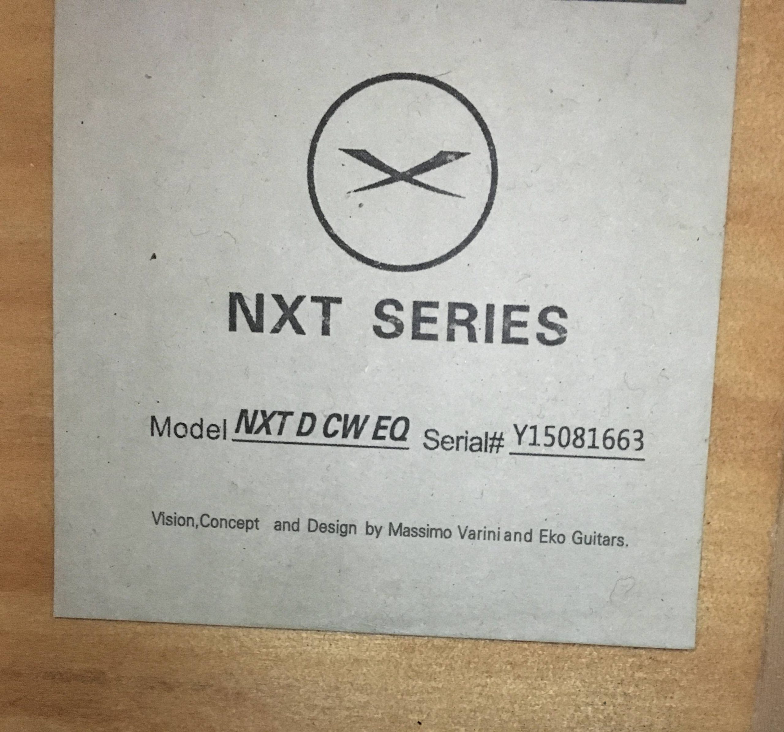 Eko NXT D CW EQ Blue Sunburst - immagine 3