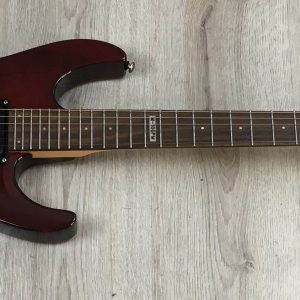ESP LTD M-100FM See Thru Red con custodia