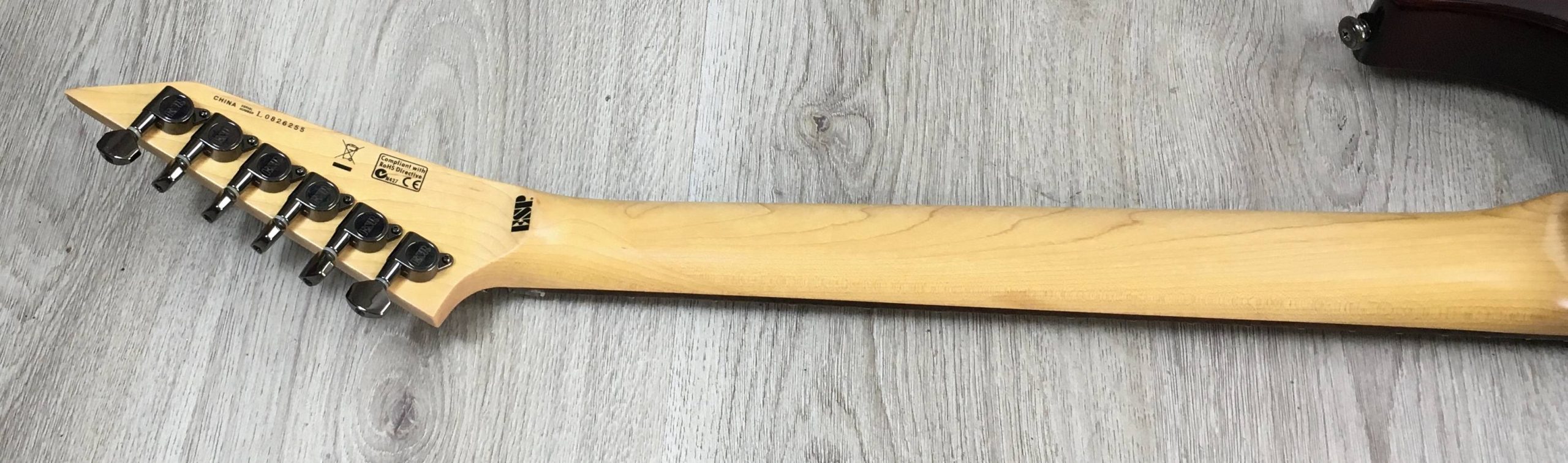 ESP LTD M-100FM See Thru Red con custodia - immagine 11