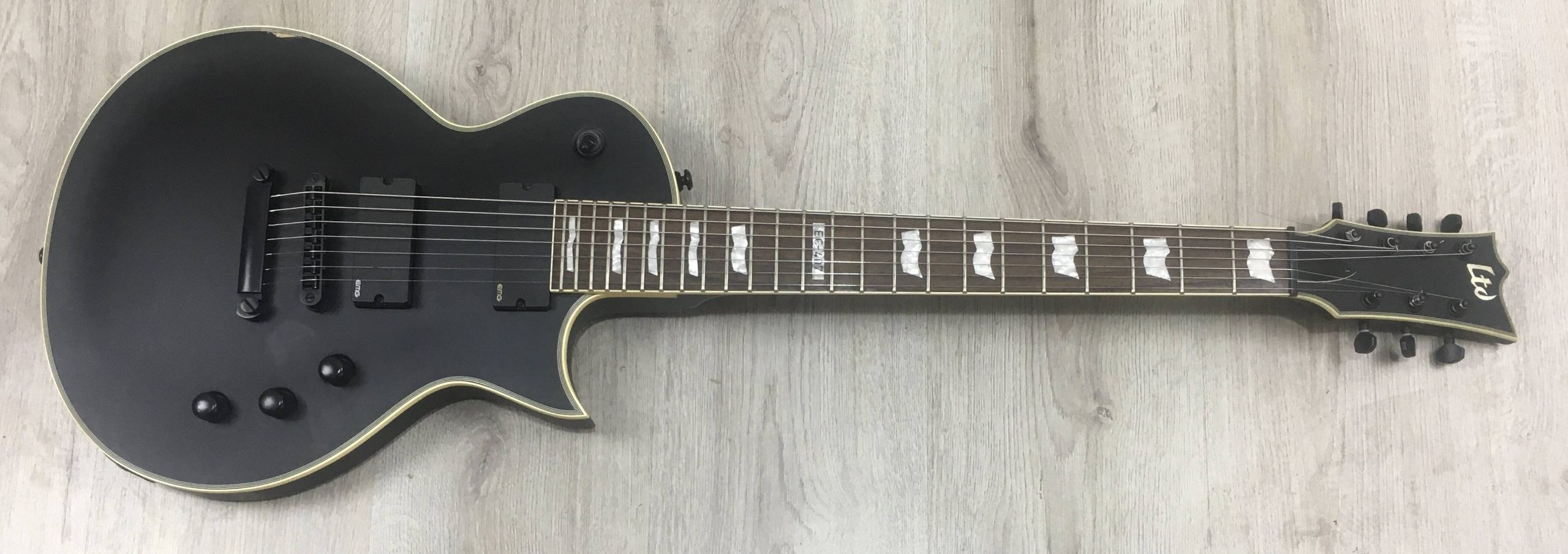 ESP Ltd EC-407 Black Satin