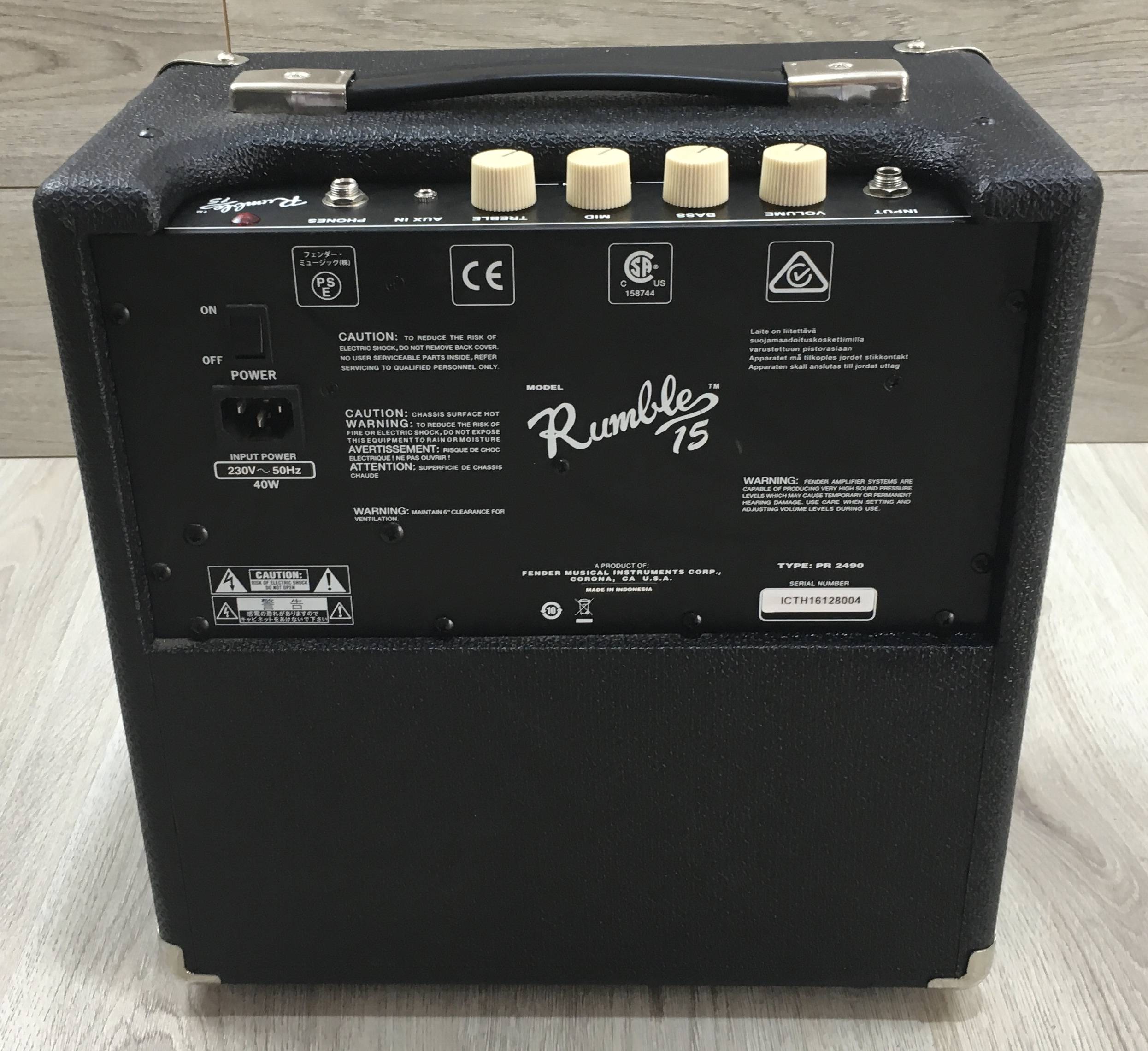 Fender Rumble 15 - immagine 4