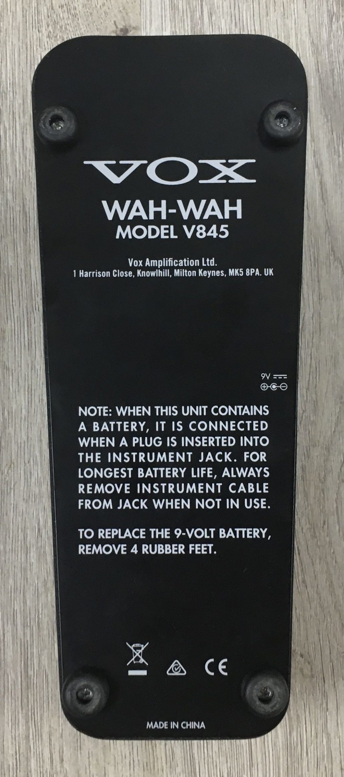 Vox V845 Wah Wah - immagine 7