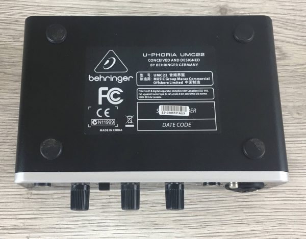 Behringer U-Phoria UMC 22