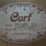 Cort MR-100F Black