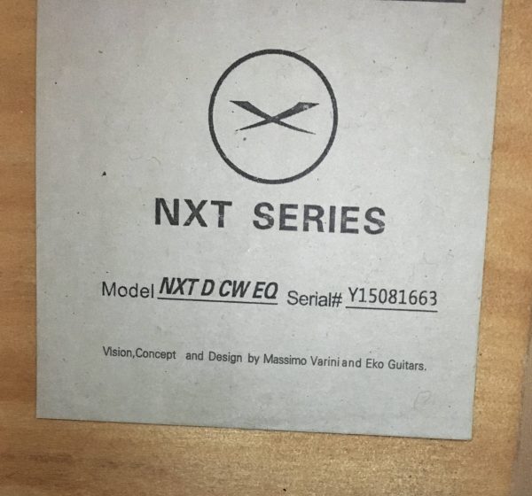 Eko NXT D CW EQ Blue Sunburst