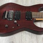 ESP LTD M-100FM See Thru Red con custodia