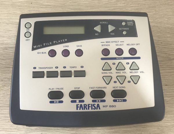Farfisa MP880 Lettore Basi Midi Karaoke
