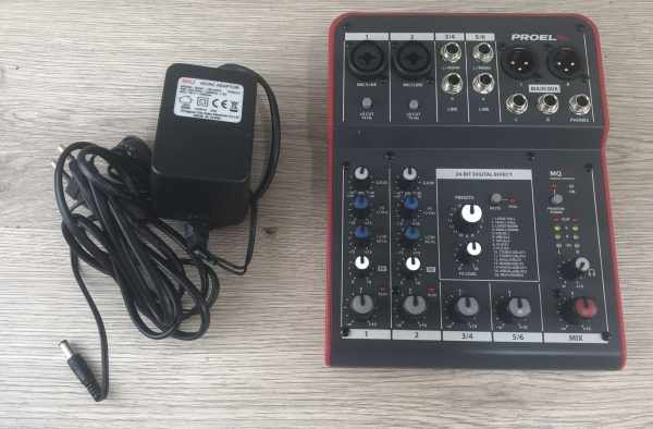 Proel MQ6FX mixer con effetti