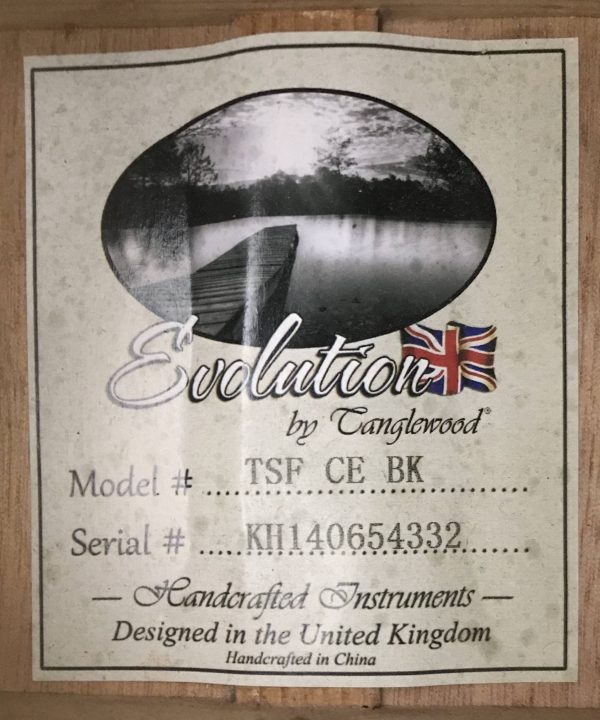 Tanglewood TSF CE BK