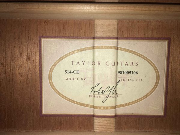 Taylor 514 CE Seriale 981005106
