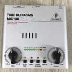 Behringer Tube Ultragain MIC100 preamplificatore microfonico valvolare