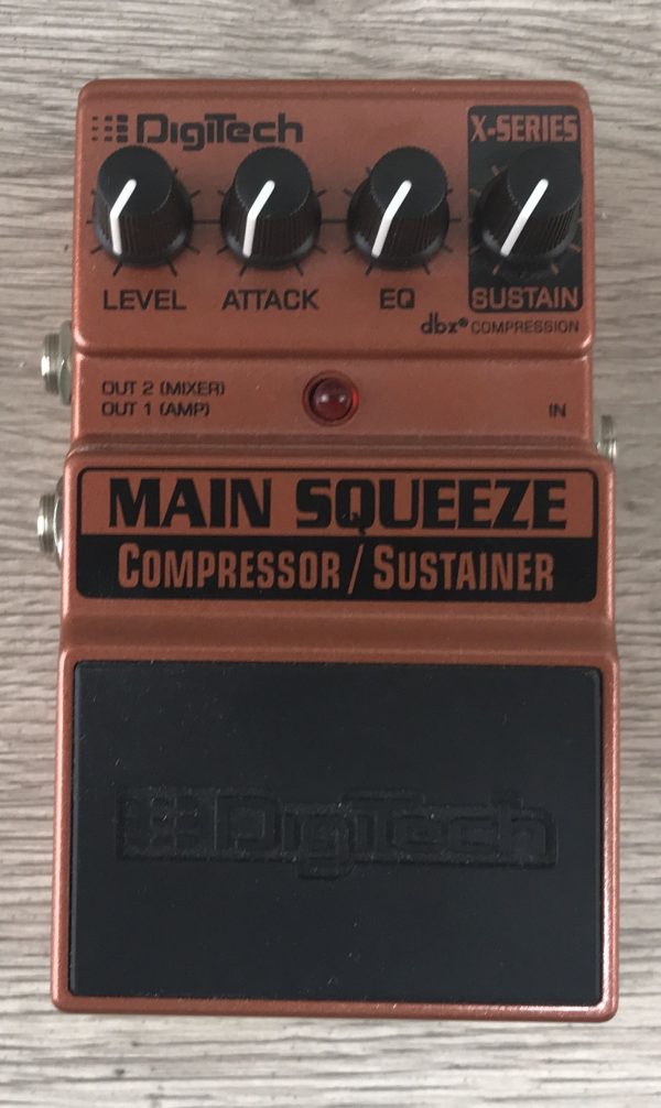 Digitech XMS Main Squeeze Compressor Sustainer