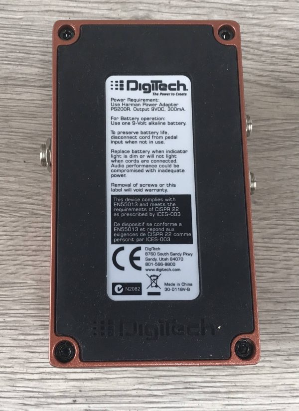 Digitech XMS Main Squeeze Compressor Sustainer