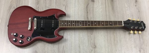 Epiphone SG Classic Worn P-90 Worn Cherry