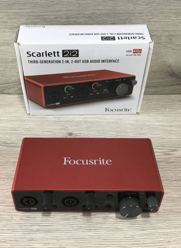 Focusrite Scarlett 2i2 3GEN