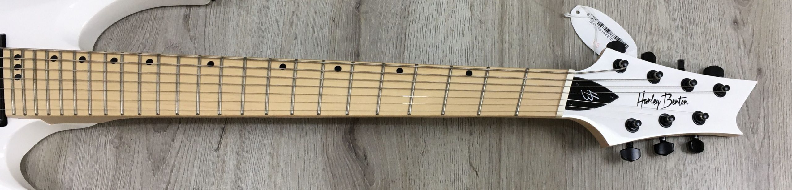 Harley Benton R-457MN WH Fanfret